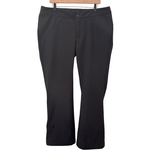 The North Face Fleece Lined Ski Snowboard Snow Pants Black Size XL - Picture 1 of 14